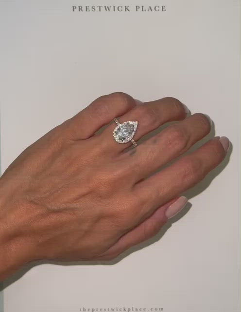 Pear 3.60ct