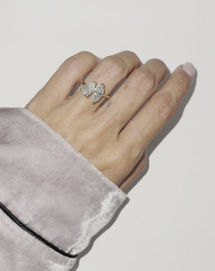 Lab-Diamond Chloe Two-Stone 2.00ct