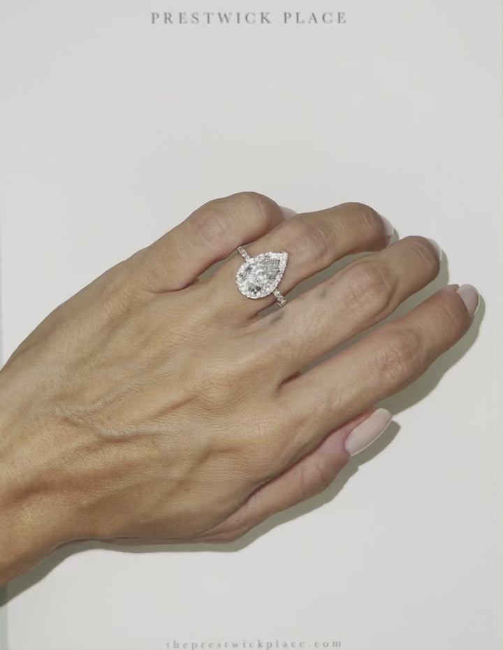 Pear 3.60ct