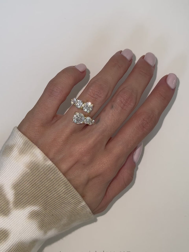 September Six-Stone Wrap 3.70ct