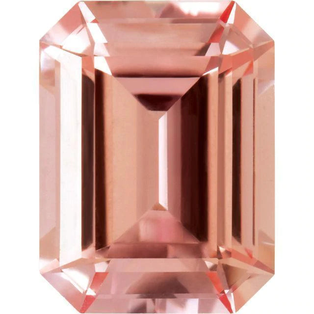 Emerald Cut Champagne Sapphire