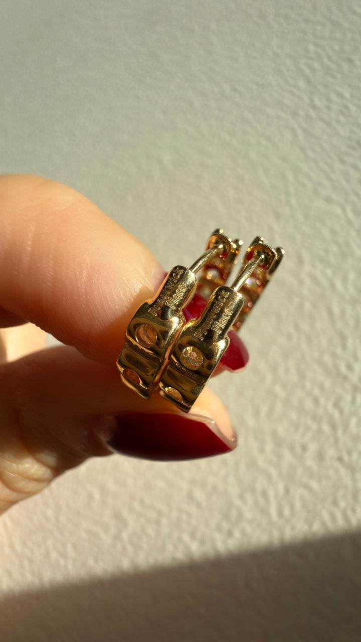 5.4ct Pair | Diamond Hidden Halo Huggie