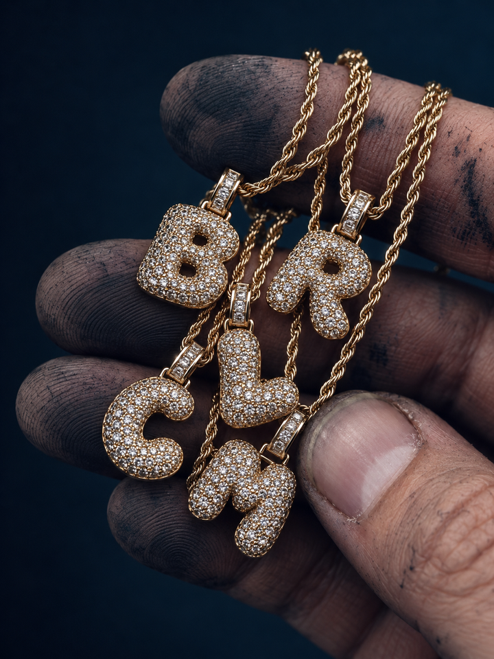 Large Bubble Letters