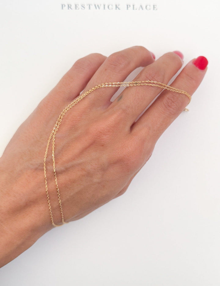 Double Chain Anklet