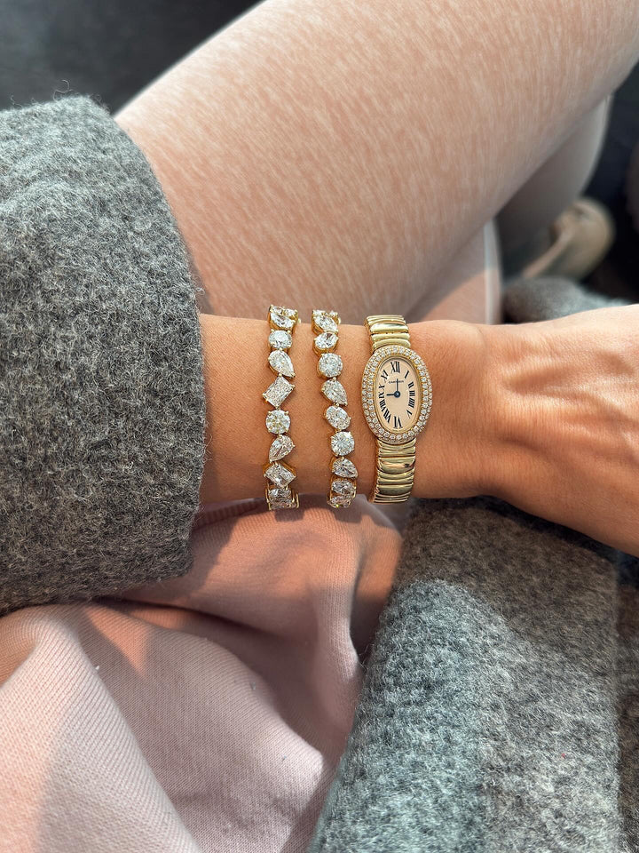 Tour De Tennis Bracelet - Diamond