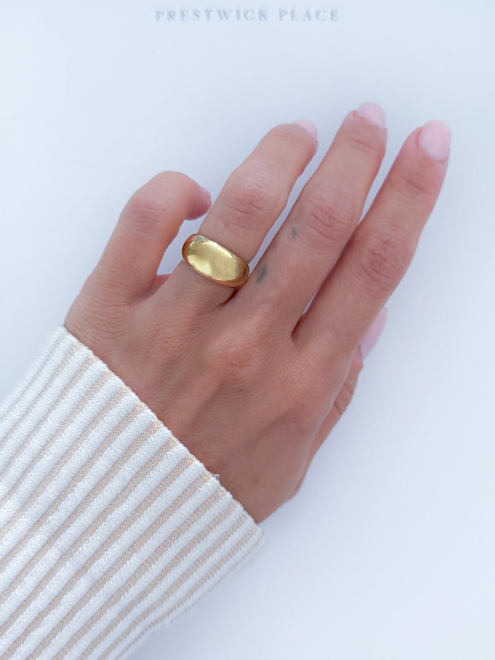 Dome Wedding Band