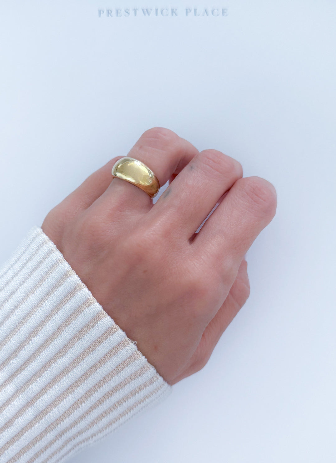 Dome Wedding Band
