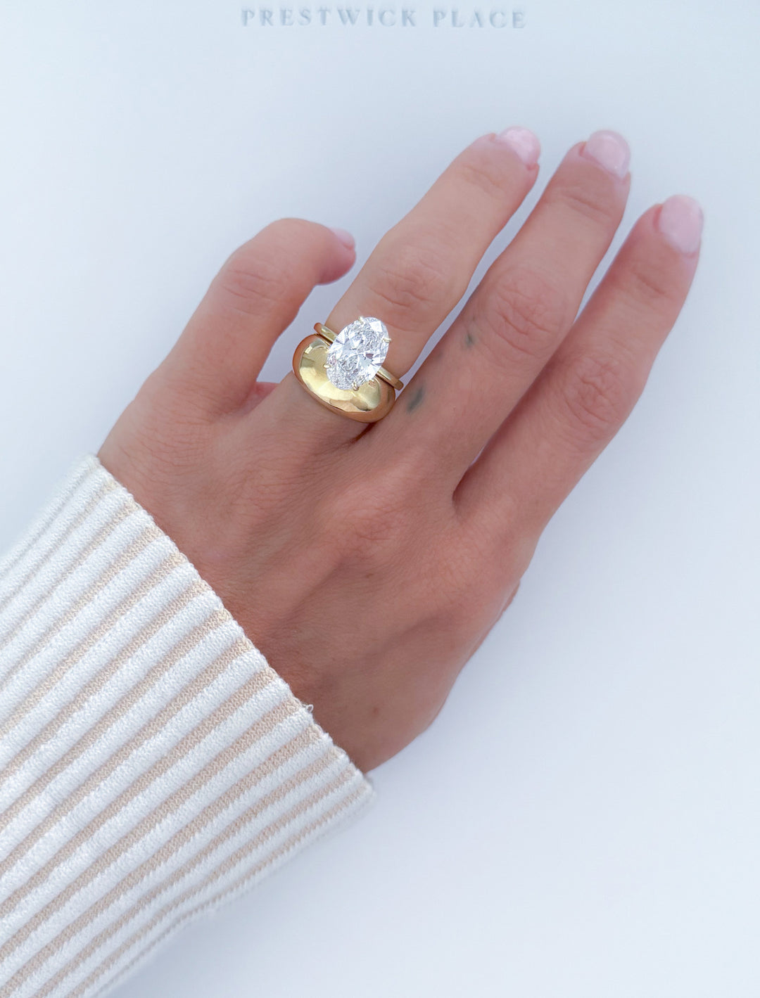 Dome Wedding Band