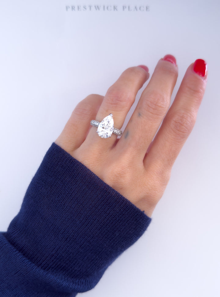 4.0ct Sovereign Pear