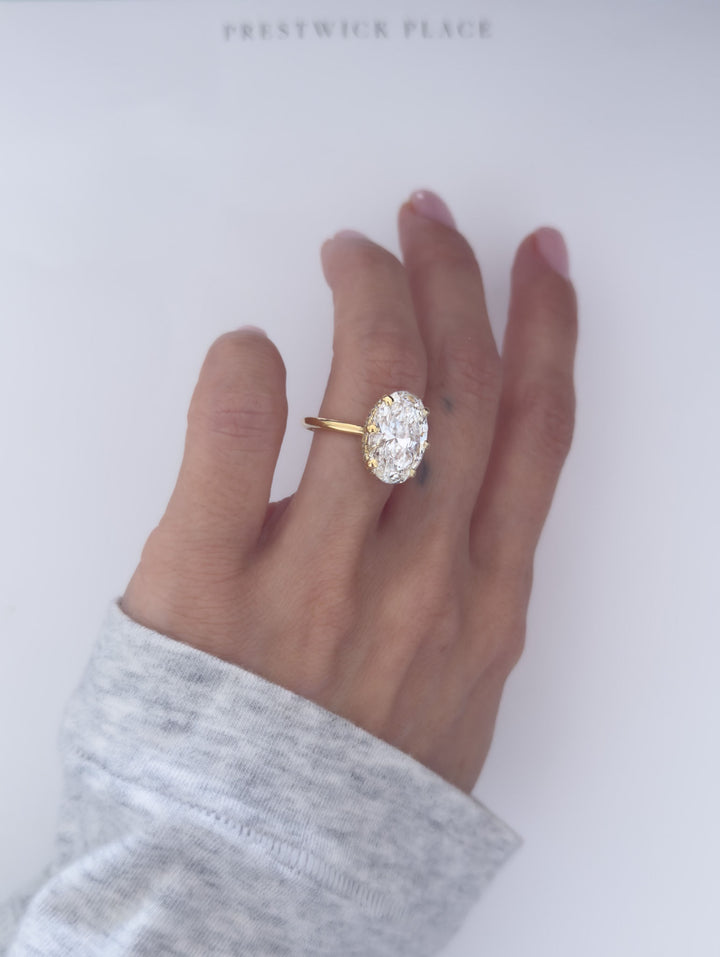 Oval 7.0ct Lab-Grown Diamond- VS1