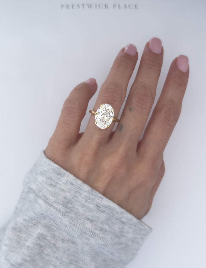 Oval 7.0ct Lab-Grown Diamond- VS1