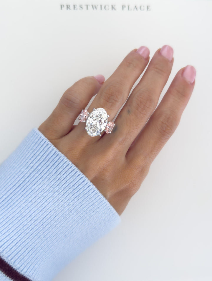 8ct Barbara Trilogy - Blush Diamond
