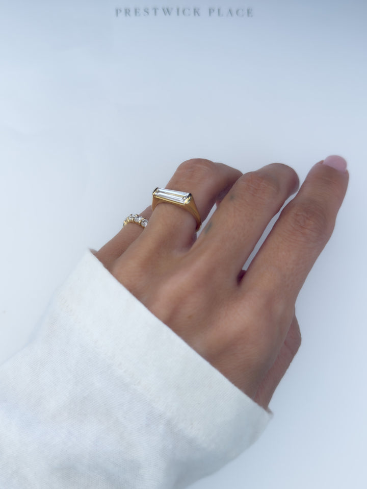 .90ct Tapered Baguette Wedding Band - Lab Diamond