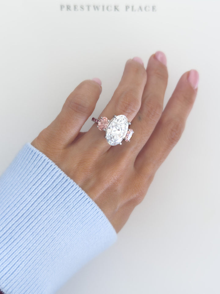 8ct Barbara Trilogy - Blush Diamond