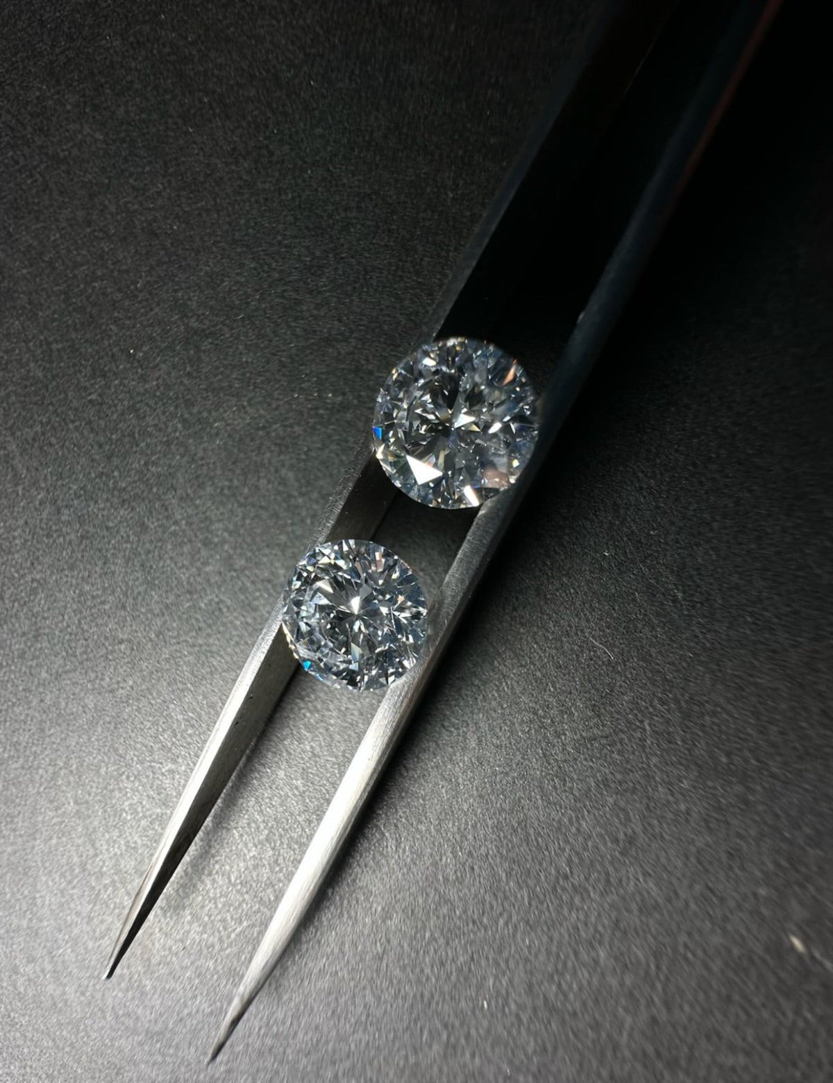 4.0ct Pair | Lab Diamond Round Cut Earrings
