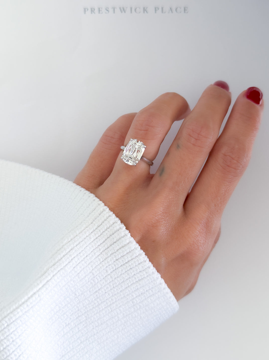 Elongated Old Mine Diamond - 3.0ct