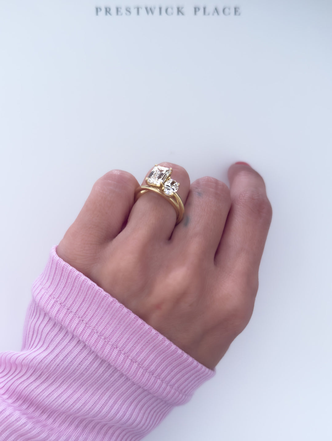 3.0ct Jesse Twist - Lab-Diamond