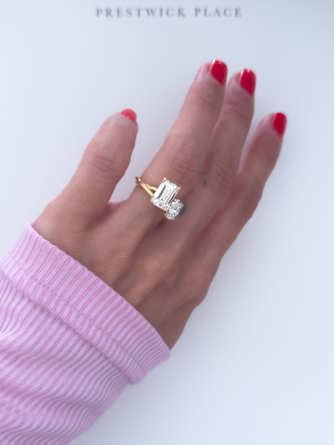 3.0ct Jesse Twist - Lab-Diamond