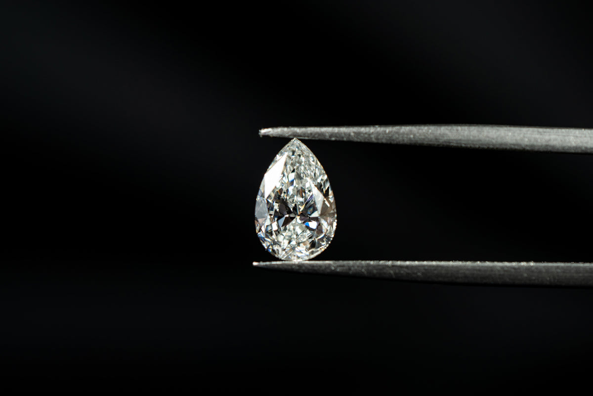 Pear 3.2ct Lab-Grown Diamond - SI1