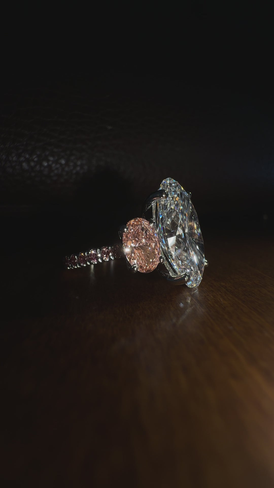 8ct Barbara Trilogy - Blush Diamond