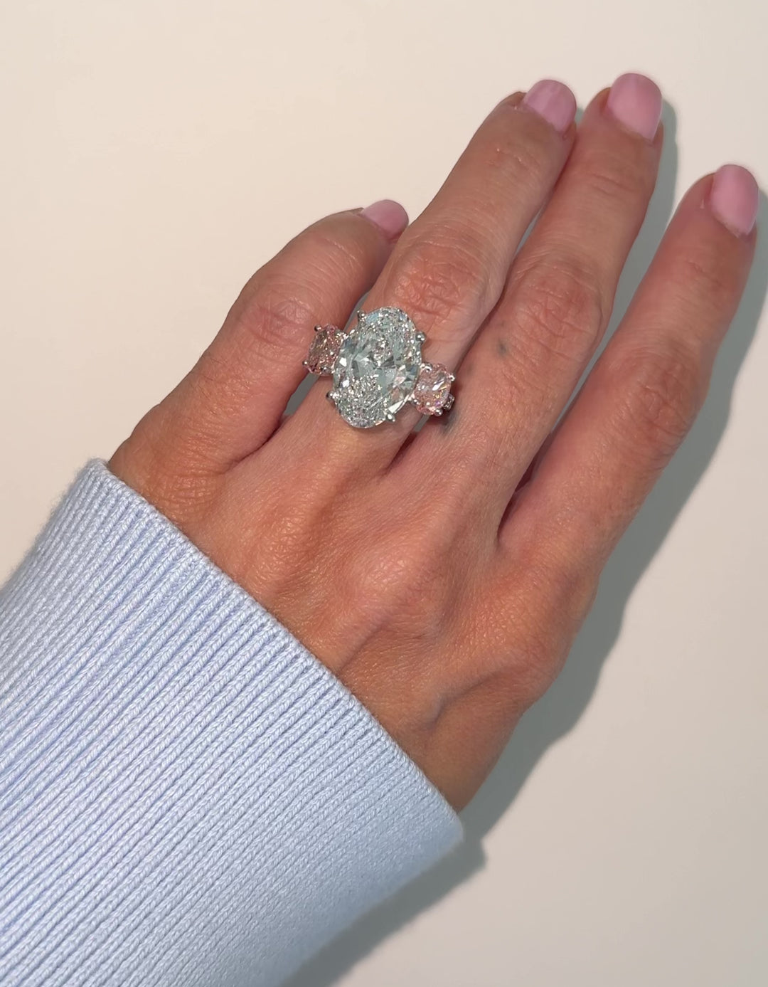 8ct Barbara Trilogy - Blush Diamond