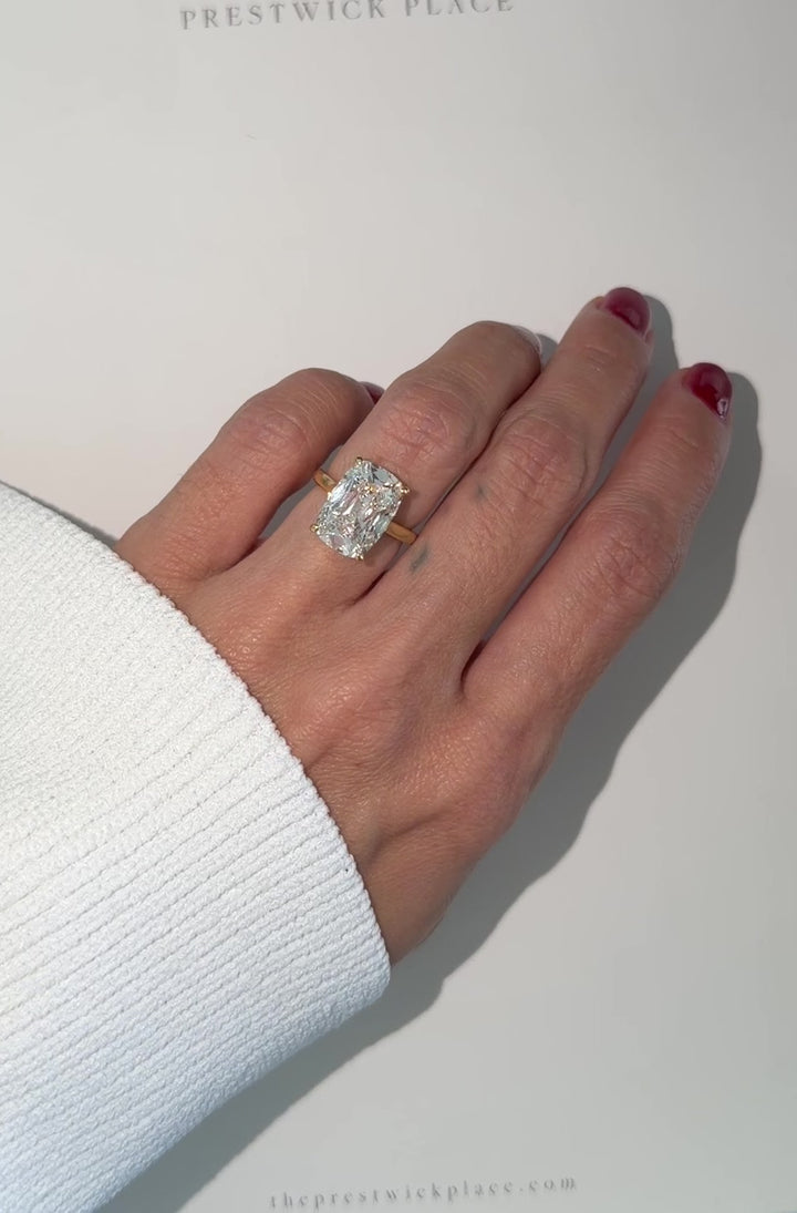 Elongated Old Mine Diamond - 6.0ct