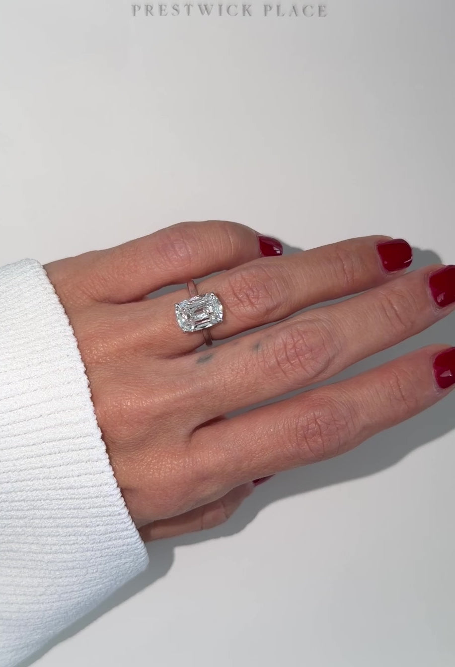 Elongated Old Mine Diamond - 3.0ct