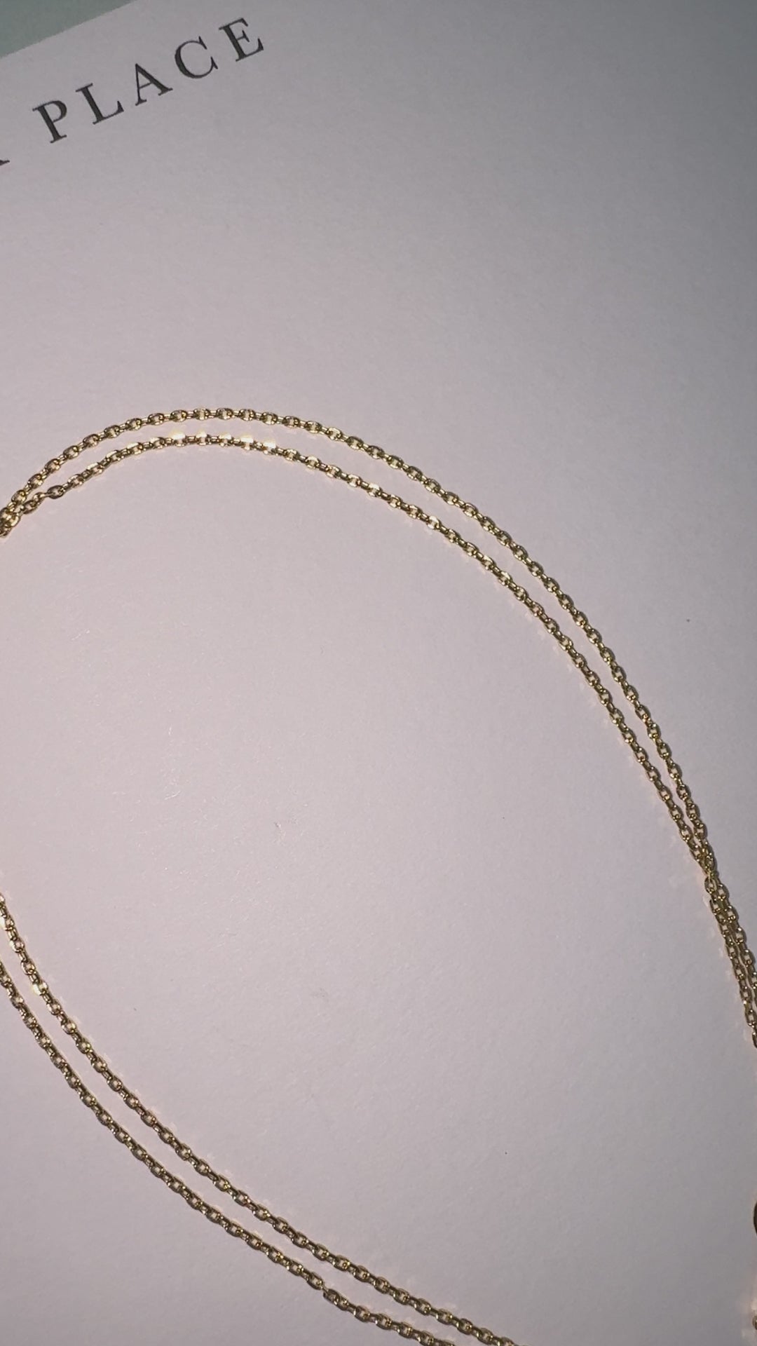 Double Chain Anklet
