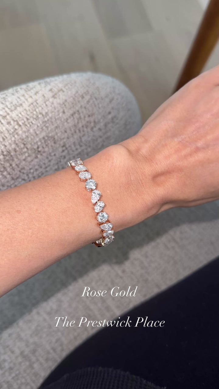 Tour De Tennis Bracelet - Diamond