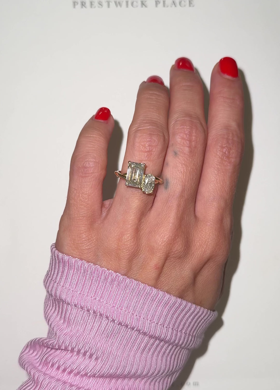 3.0ct Jesse Twist - Lab-Diamond