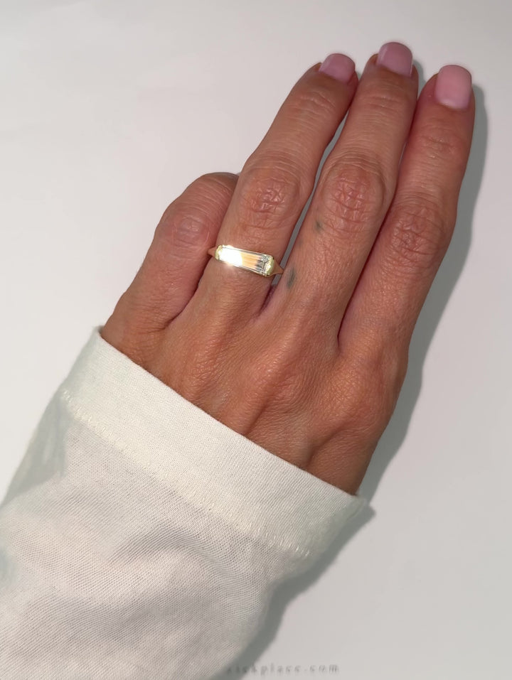 .90ct Tapered Baguette Wedding Band - Lab Diamond