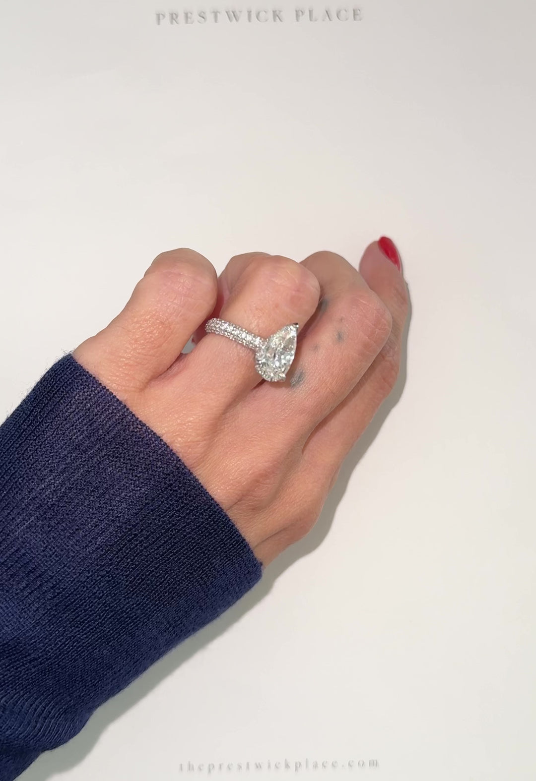 4.0ct Sovereign Pear