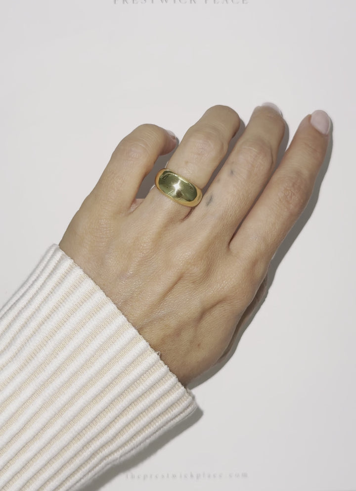 Dome Wedding Band