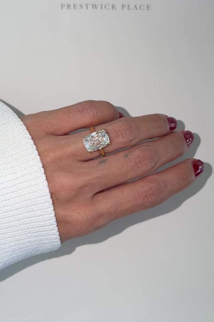 Elongated Old Mine Diamond - 6.0ct