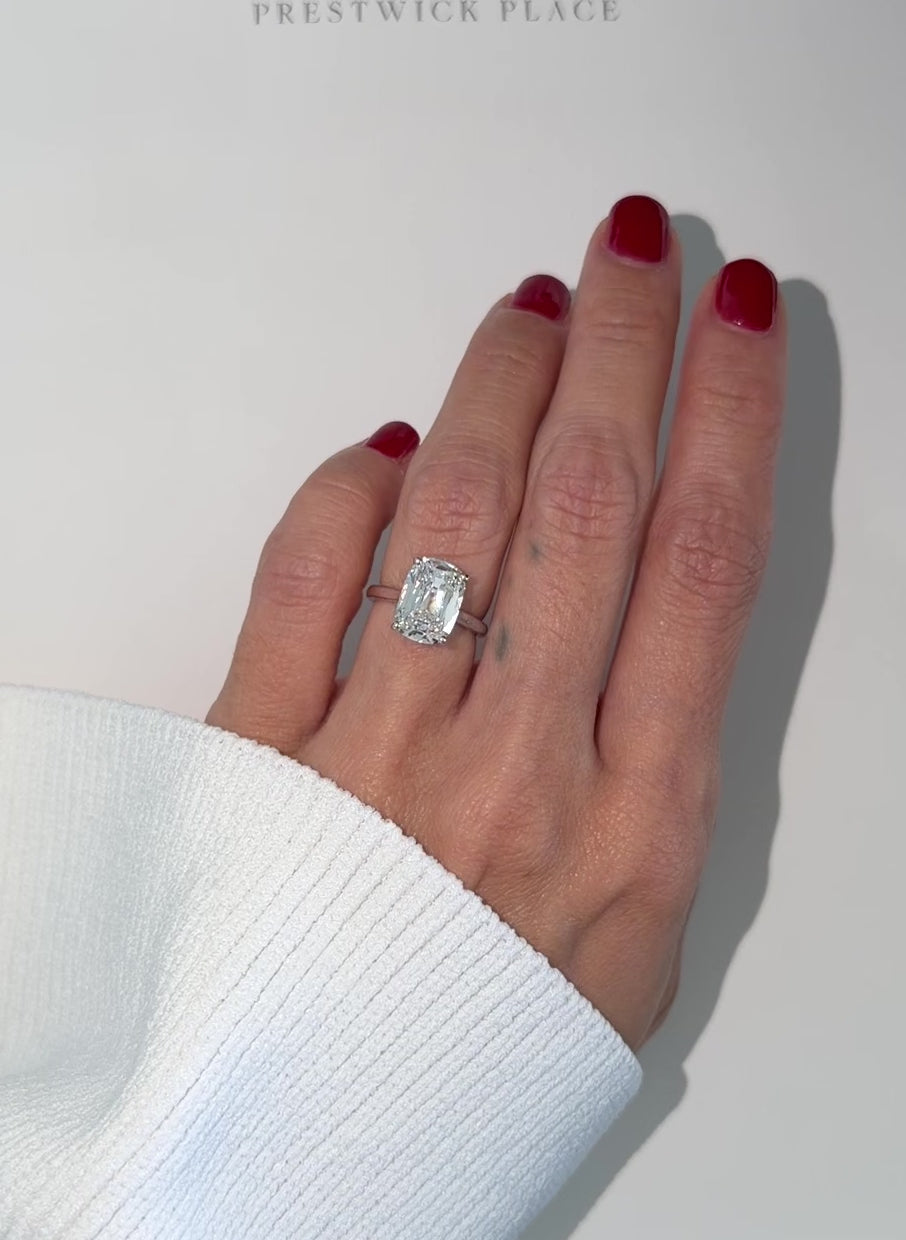 Elongated Old Mine Diamond - 3.0ct