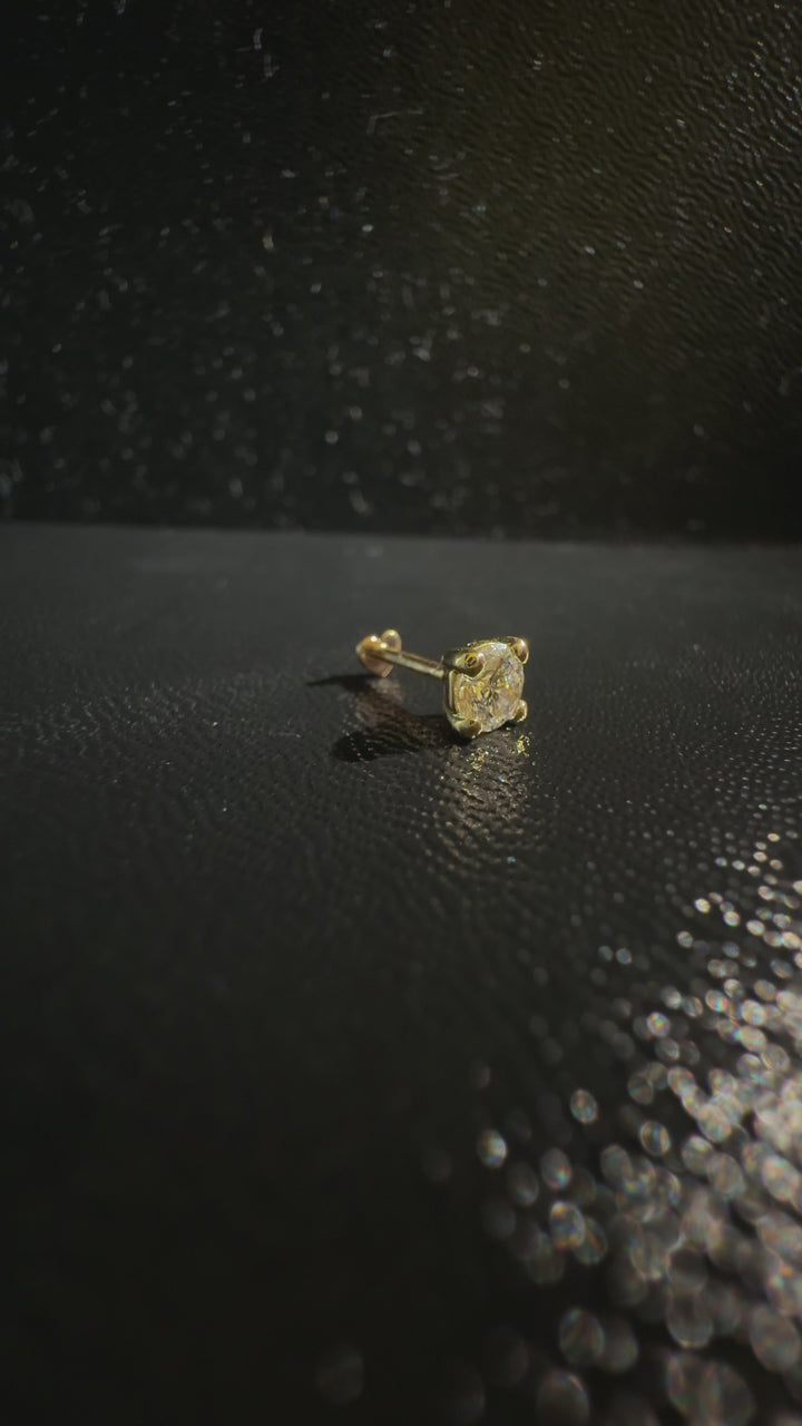 .80ct Cartilage Earring | Lab Diamond