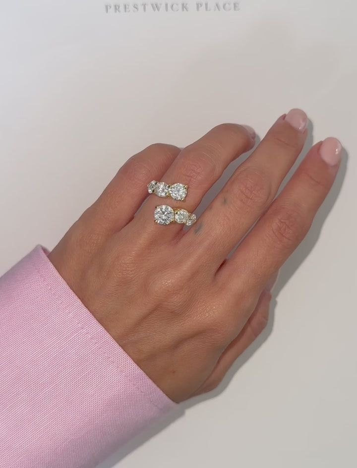 September Six-Stone Wrap 3.70ct