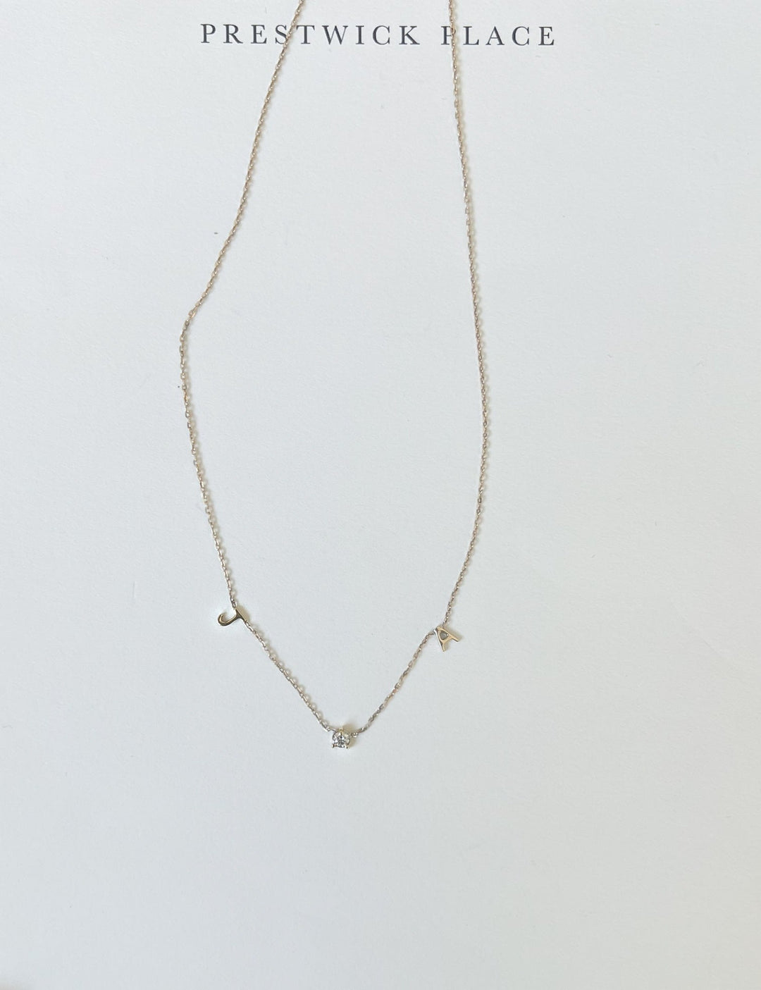 Petite Initial Pendant