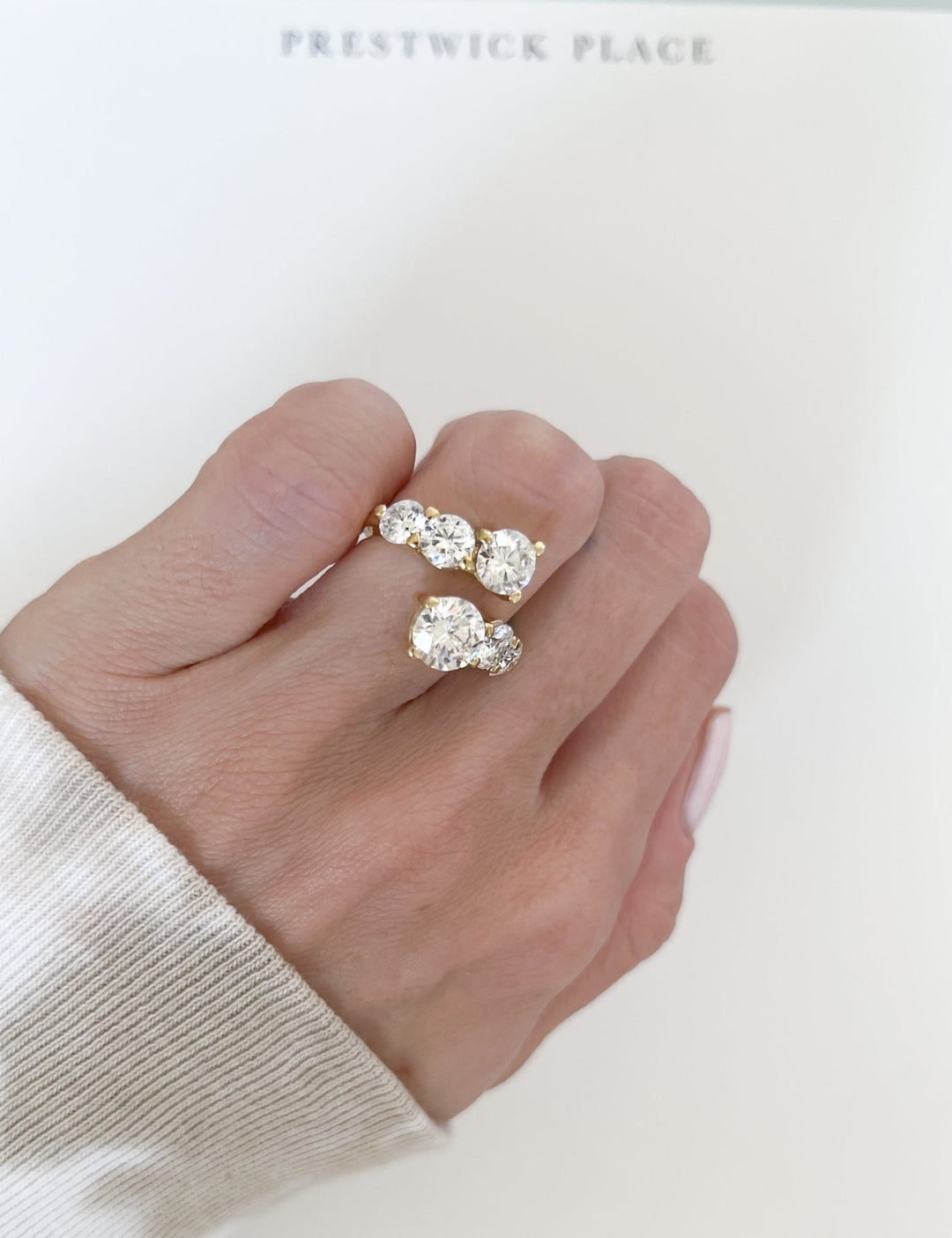 September Six-Stone Wrap 3.70ct