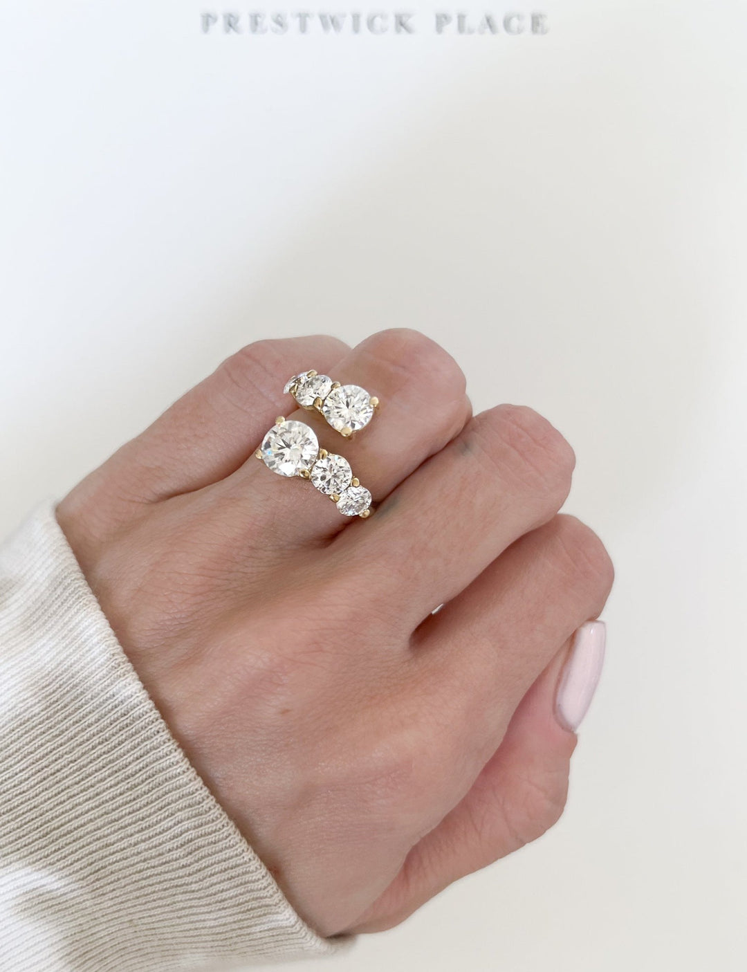 September Six-Stone Wrap 3.70ct