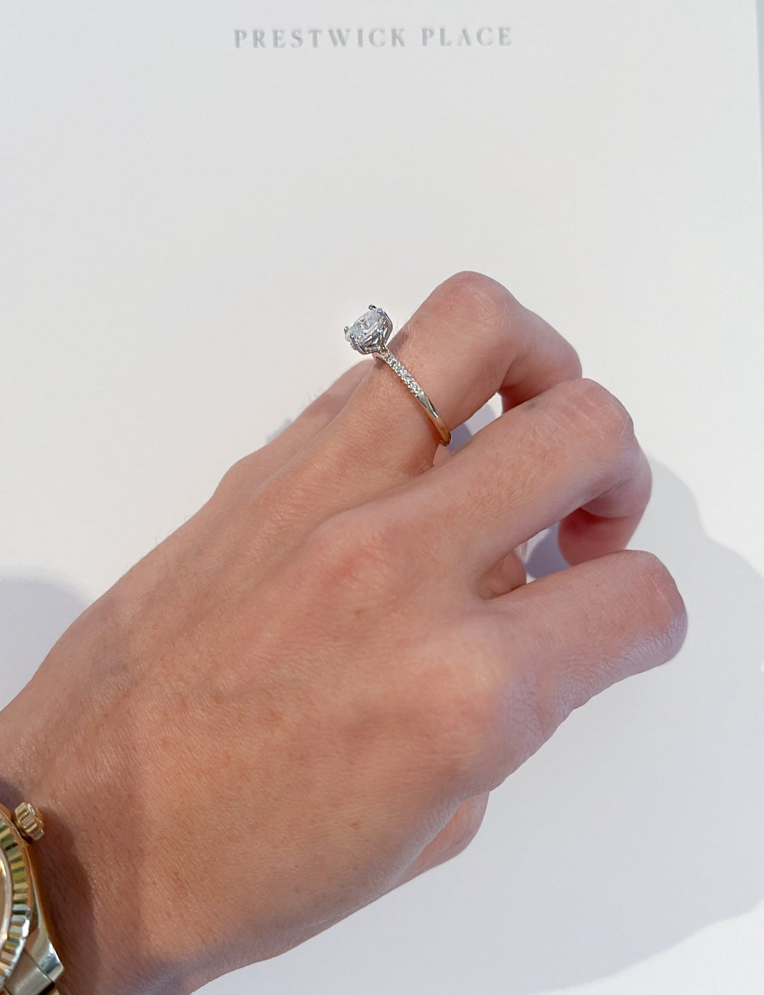 Half-Pavé Band Upgrade