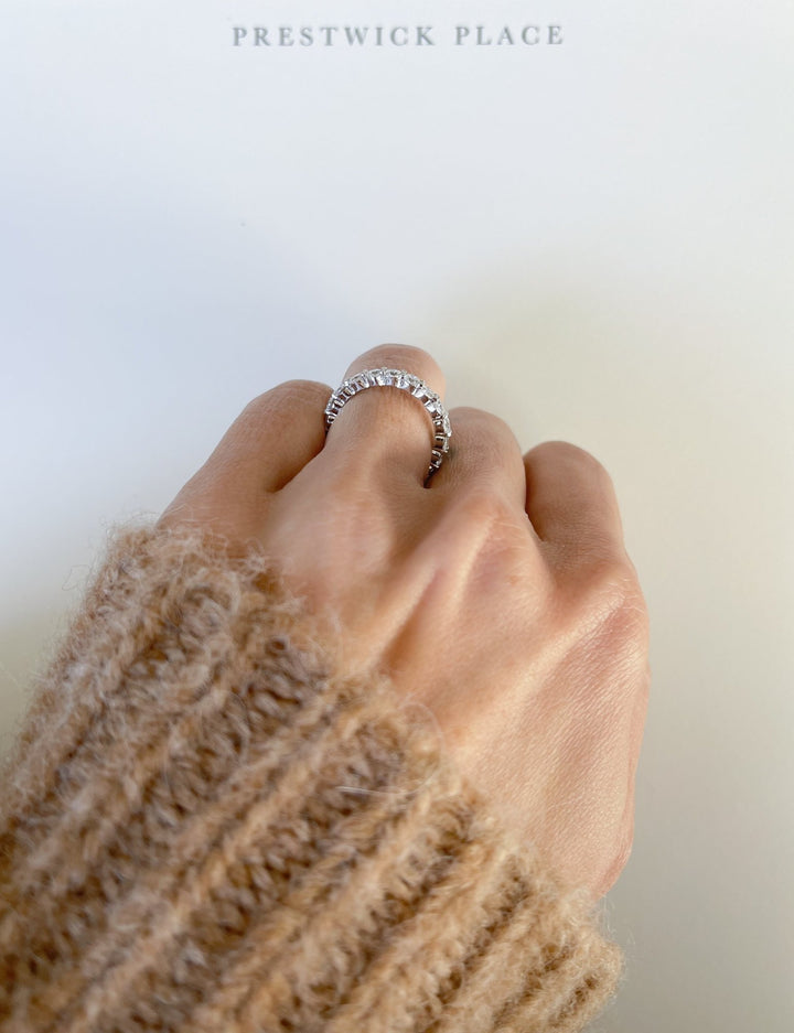Mini Round Wedding Band 2.0ct - Lab Diamond