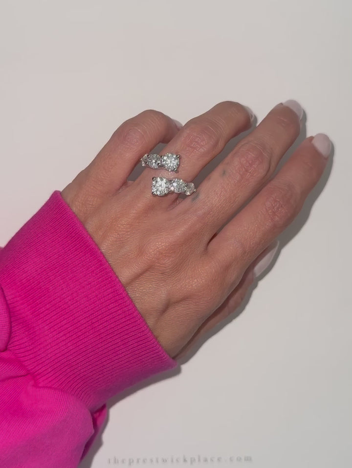 September Six-Stone Wrap 3.70ct