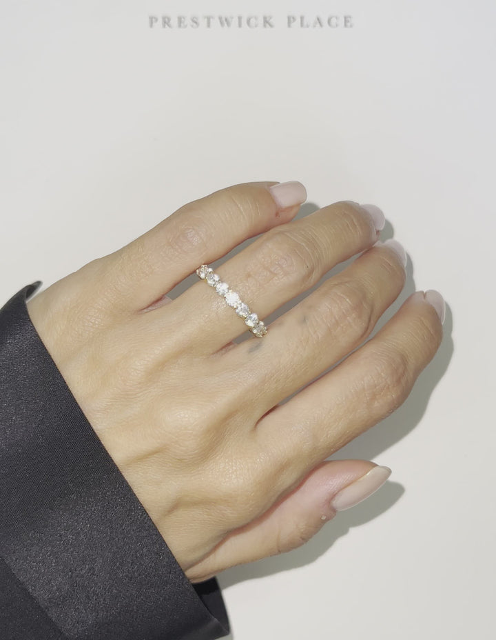Mini Round Wedding Band 2.0ct - Lab Diamond