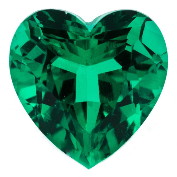 Heart Cut Emerald