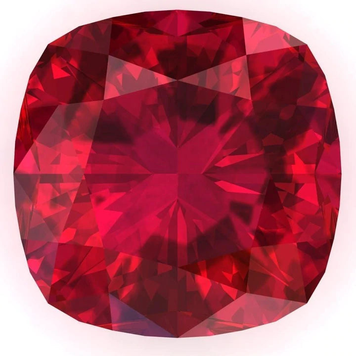 Cushion cut ruby deals